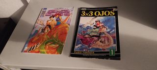 2 Cómics de 3x3 ojos