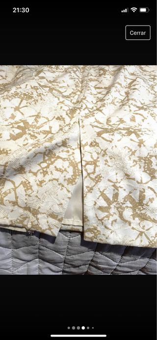 Vestido de cocktail con sandalias a juego talla 40