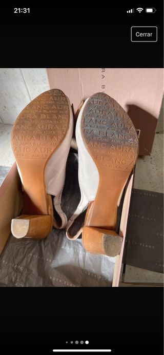 Vestido de cocktail con sandalias a juego talla 40