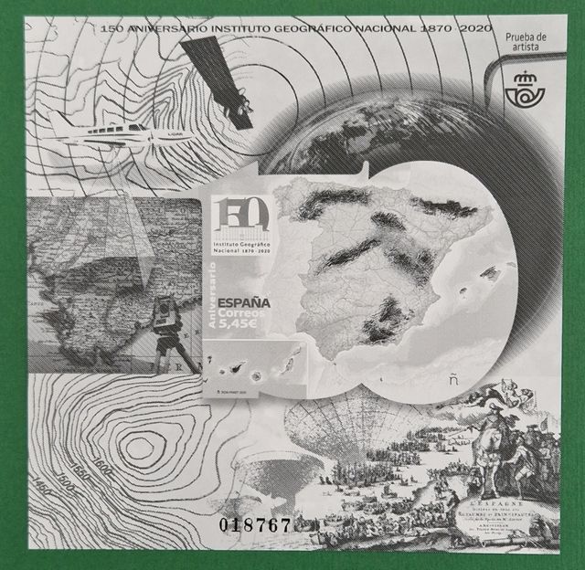 Prueba Oficial, Edifil 148, 2020