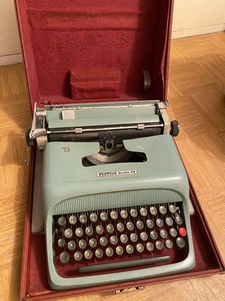 Máquina escribir olivetti studio44 Estucheoriginal