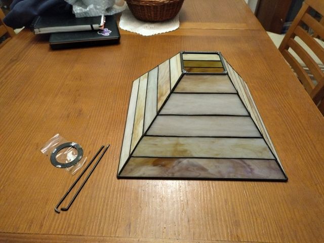 pantalla cristal de Tiffany 