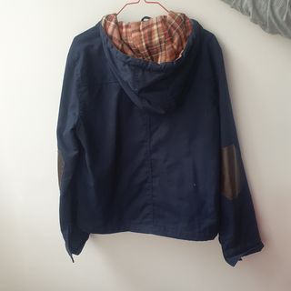 Cappottino/Giacchetta Blu Scuro con cappuccio