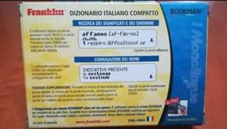 Dizionario elettrico Italiano (nuovo)