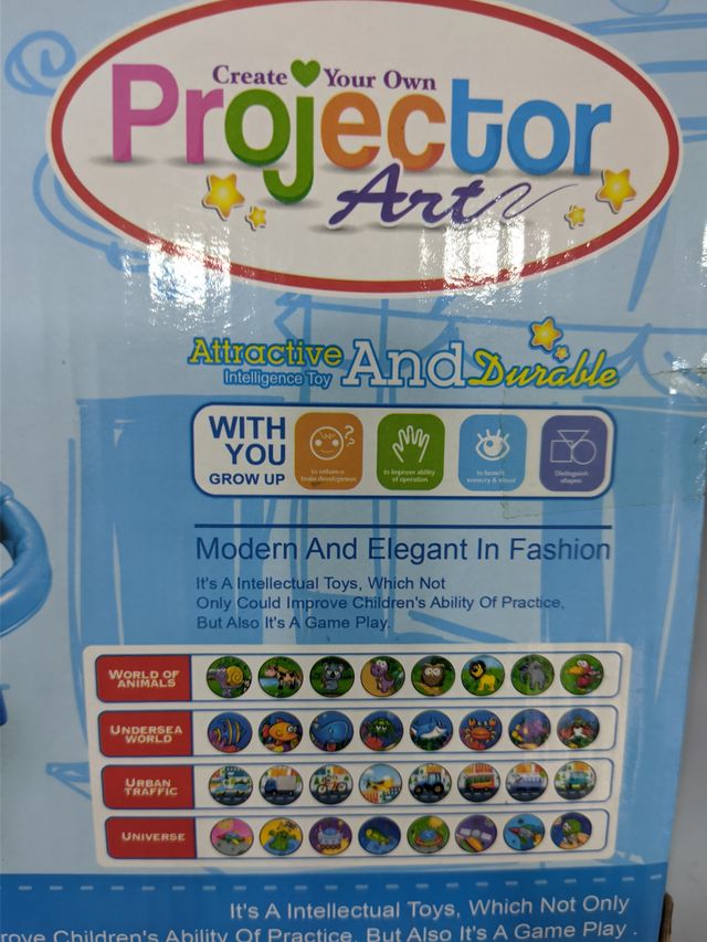 Tnfeeon Juguetes de Dibujo, proyector de Dibujo, b