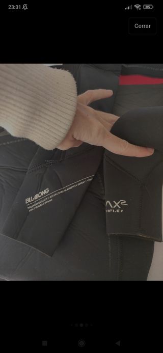 Neopreno Billabong 5mm