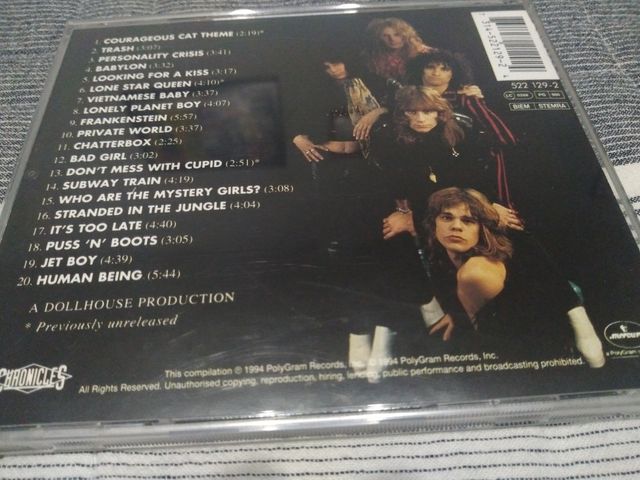 CD **NEW YORK DOLLS**
