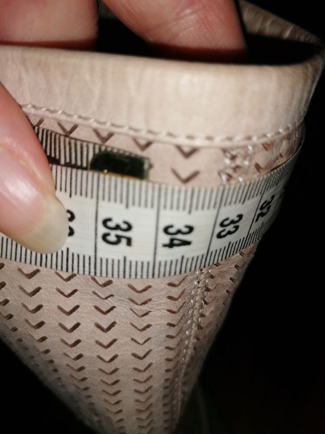 botas piel de verano. t. 36