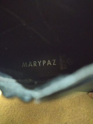 botines de ante número 37