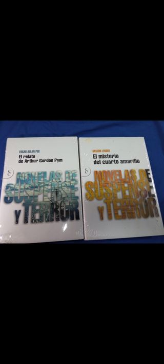 Novelas de suspense y terror. Signo editores.