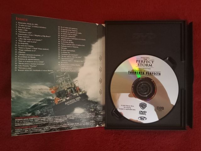 "La tormenta perfecta" en DVD