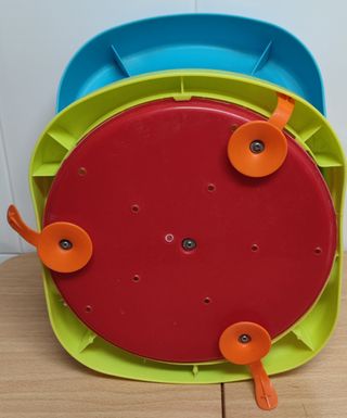 Aro/asiento/soporte baño bebés abatible