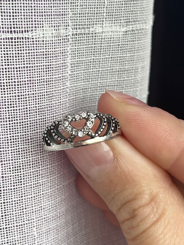 Anello tiara corona modello pandora