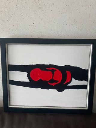 Cuadro moderno CARNEJO 46 x 38, pintura óleo