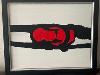 Cuadro moderno CARNEJO 46 x 38, pintura óleo