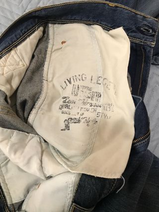 Levi's vintage, etiquetas , hombre