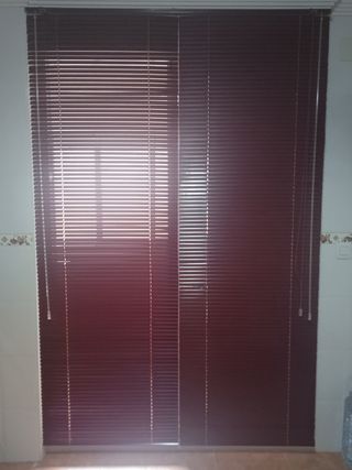 cortina veneciana aluminio