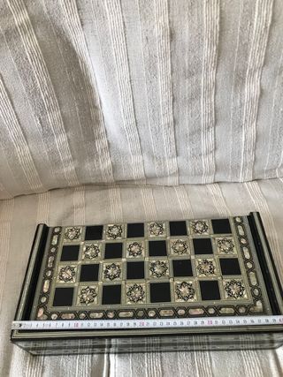 Juego ajedrez, cajas incluídas