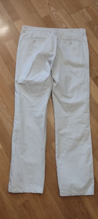 Pantalón Chino Blanco talla 48