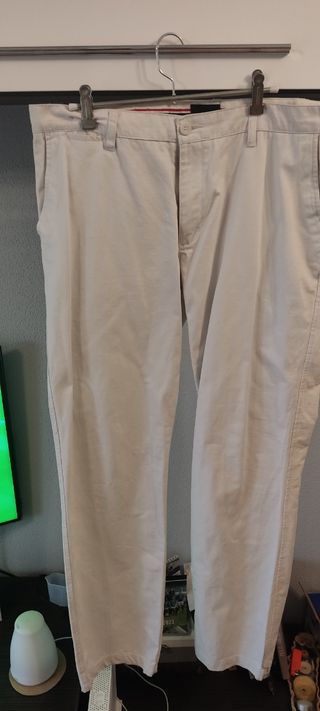 Pantalón Chino Blanco talla 48