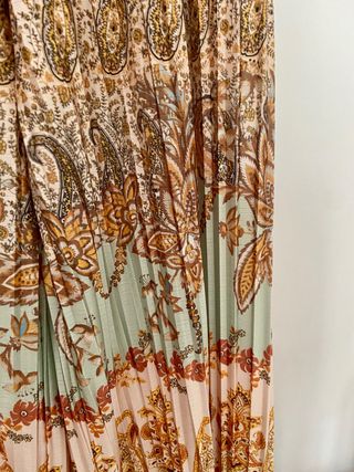 Falda pantalón plisada