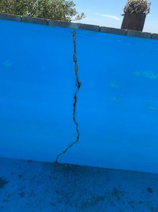 nueva obra piscina en proceso