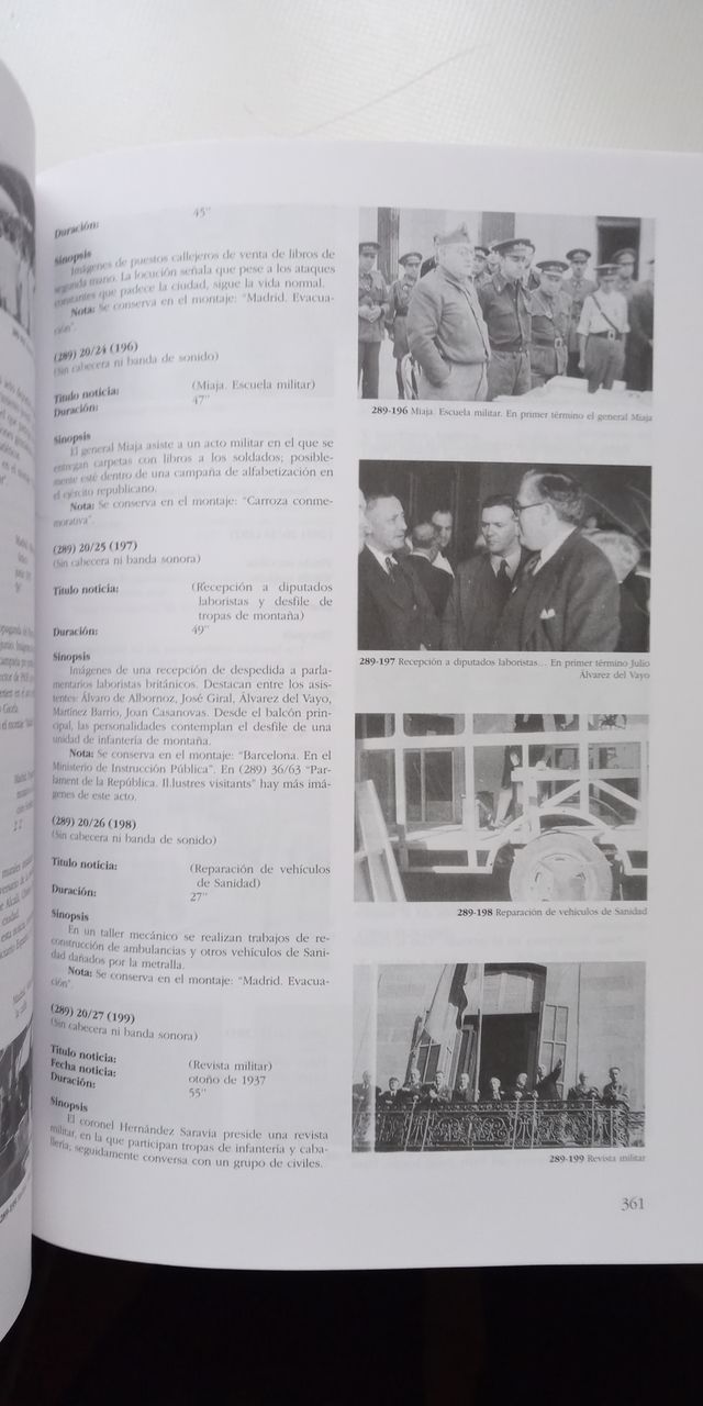 LIBRO CATALOGO GENERAL DEL CINE DE LA GUERRA CIVIL