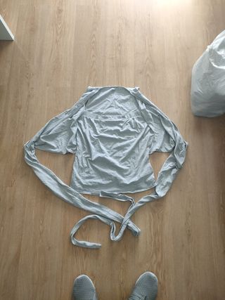 camisa premamá porteo/lactancia sin mangas 