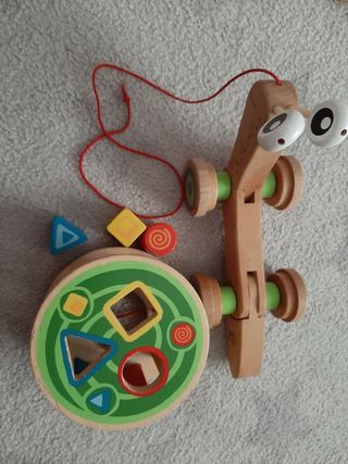 Juguete de arrastre.Hape