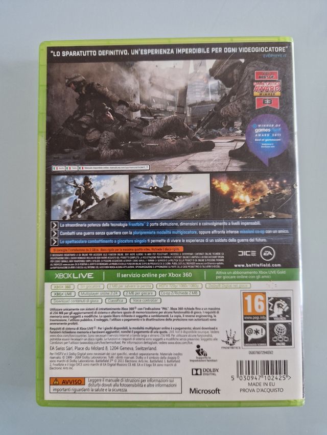 Battlefield 3 xbox 360