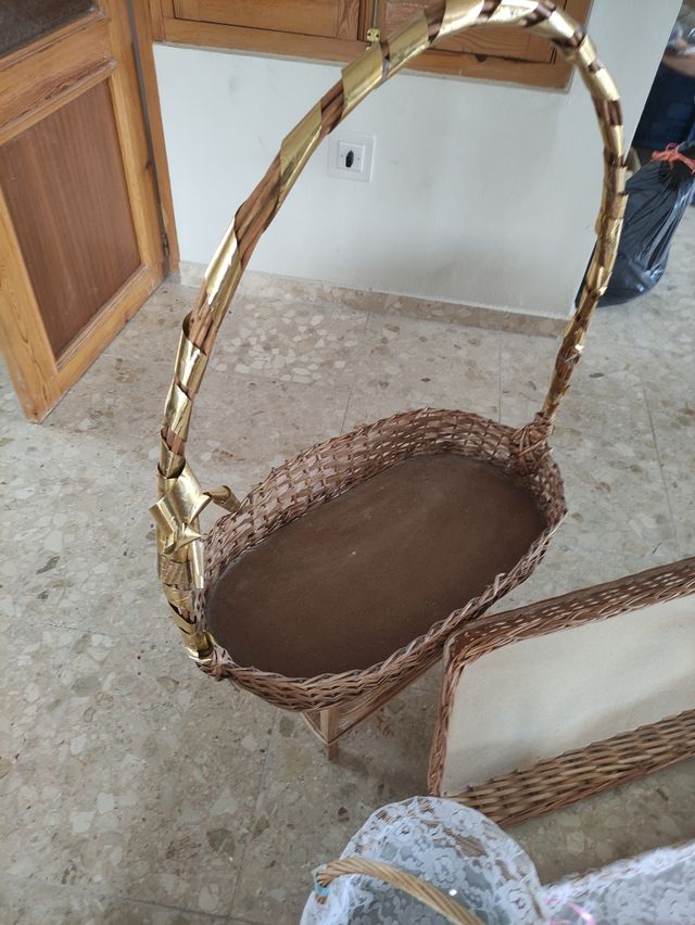 Cestos de mimbre