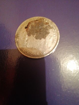 duro gordo 5 pesetas