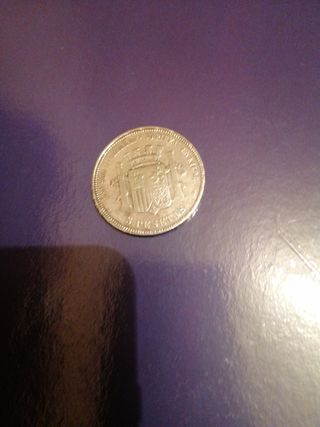 5 pesetas duro gordo 1869