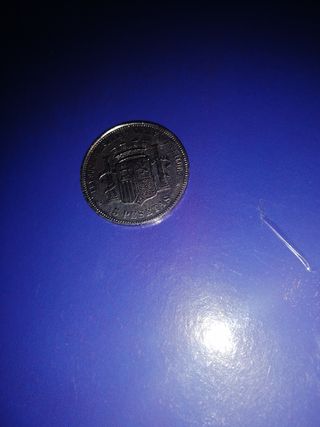 5 pesetas duro gordo 1869