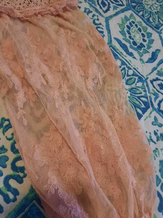 vestido romántico mujer talla/L