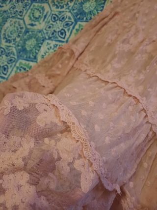 vestido romántico mujer talla/L