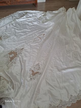 vestido novia años 90