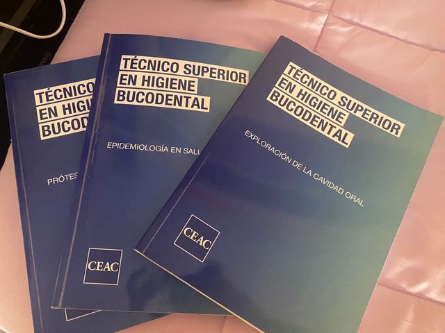 Libros para pruebas libres de fp bucodental