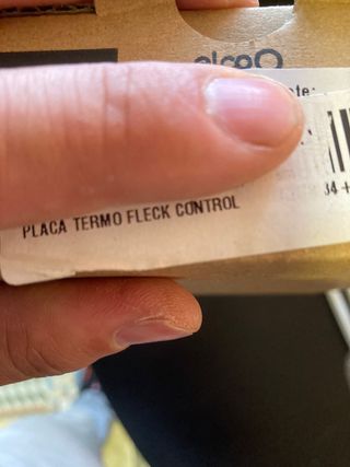 Display placa de control fleck duo 50/100l