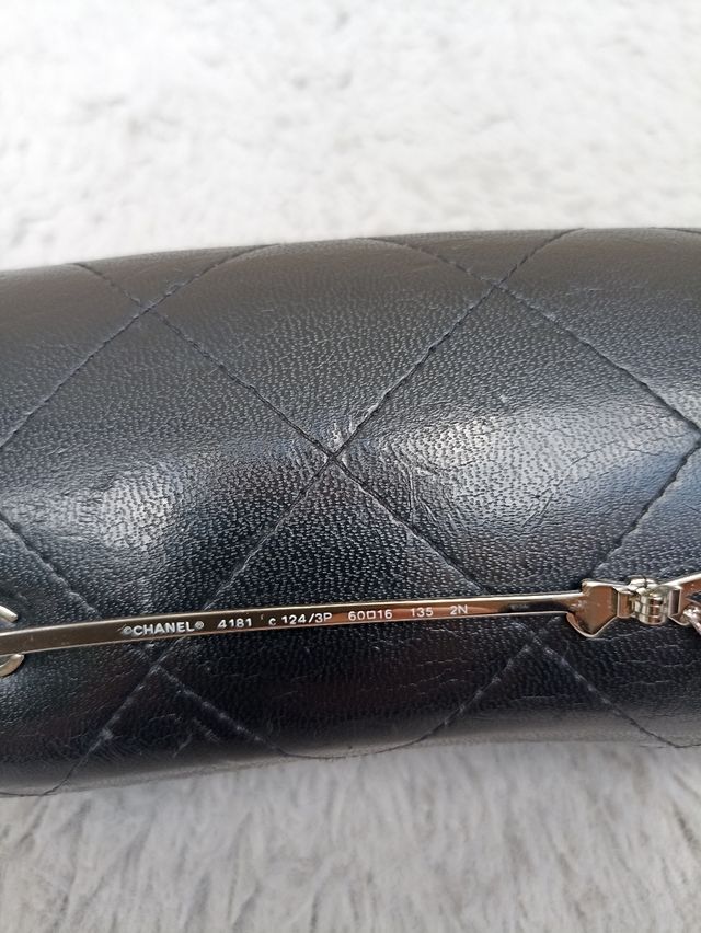 Chanel occhiali da sole rosa fumé