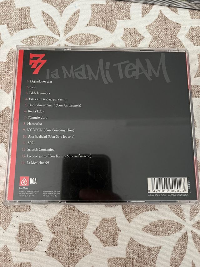 7 notas 7 colores - 77 La mami team cd