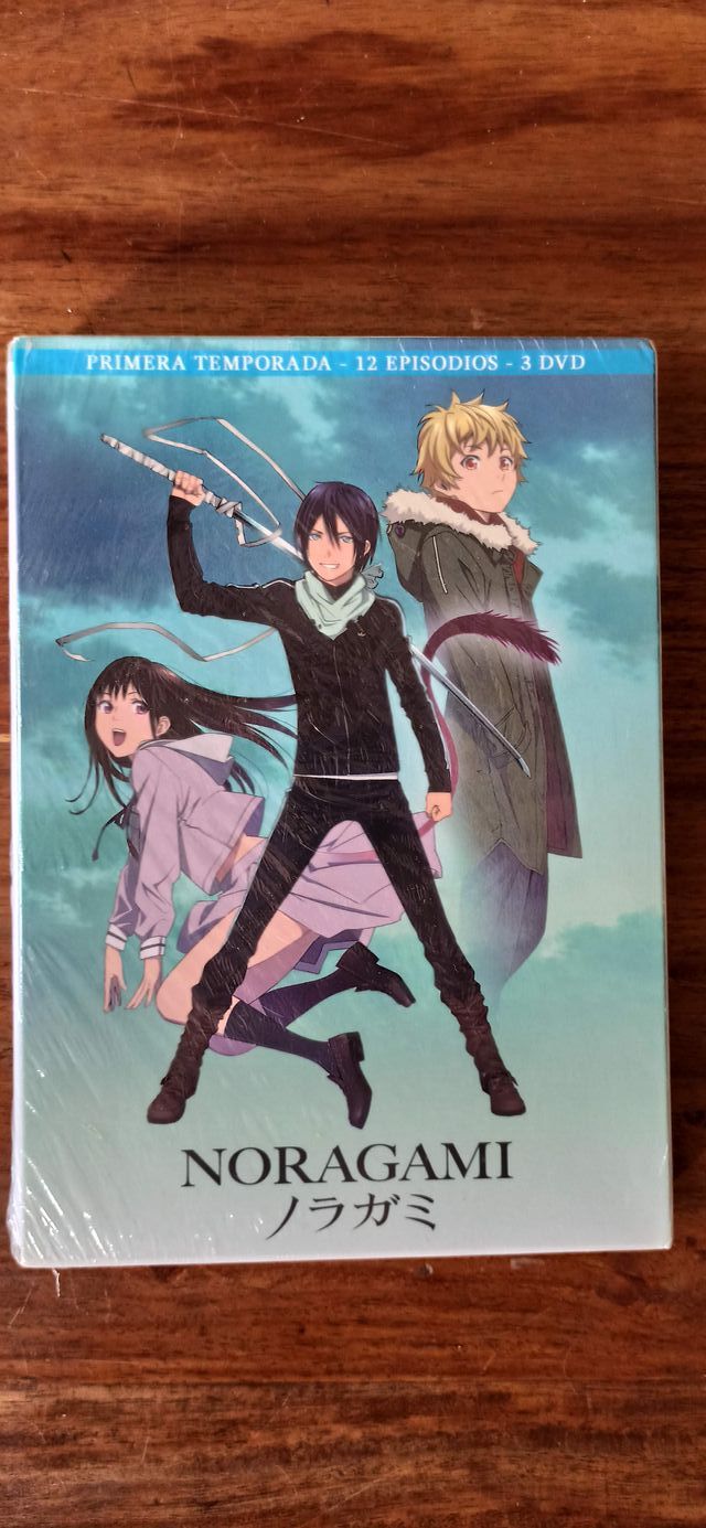 noragami manga primera temporada dvd
