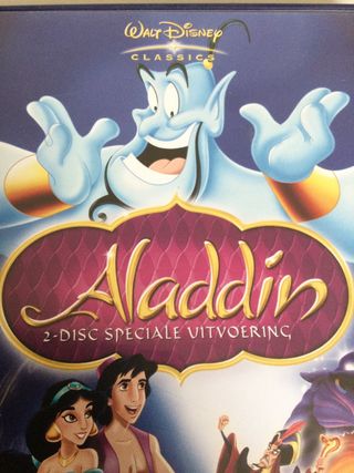DVD de Aladdín, Walt Disney
