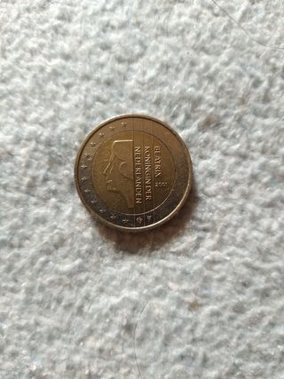 Moneda de 2 euros de holanda 