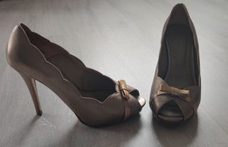 Zapatos Pedro Miralles número 38 color bronce