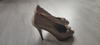 Zapatos Pedro Miralles número 38 color bronce