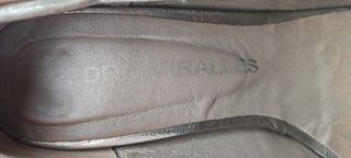 Zapatos Pedro Miralles número 38 color bronce