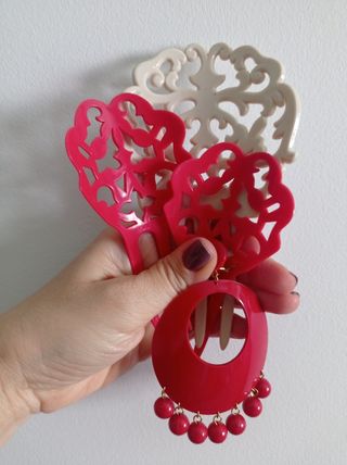 vestido gitana con accesorios