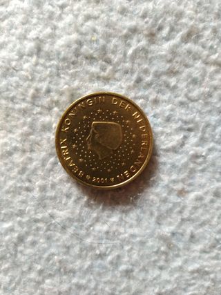 Moneda de 50 centimos de holanda