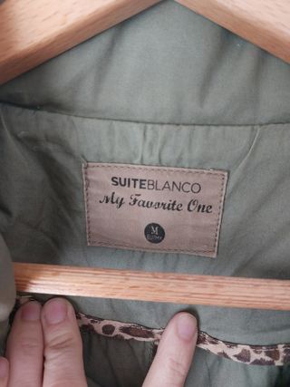 Parka verde de Suite Blanco